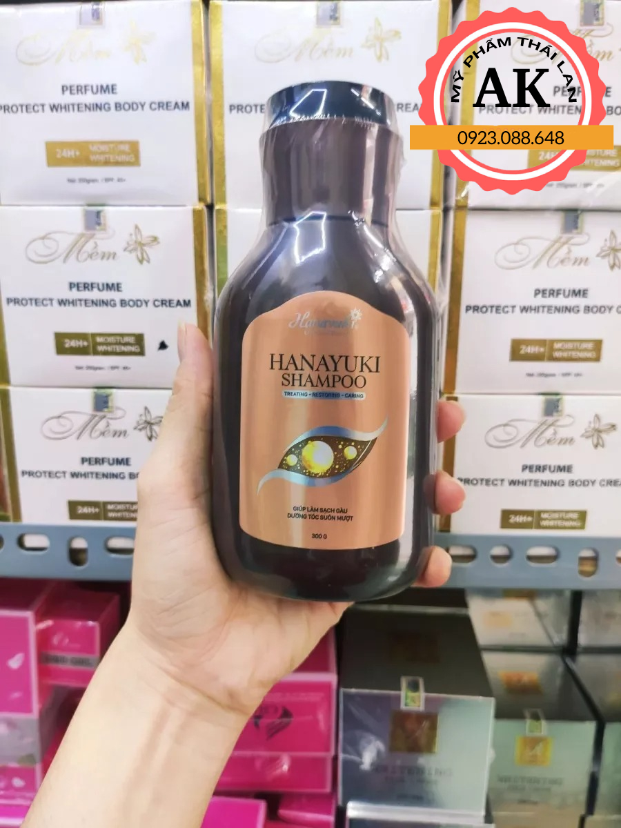 [HCM]DẦU GỘI HANAYUKI KÍCH MỌC TÓC 3OOGR [ CHÍNH HÃNG ]