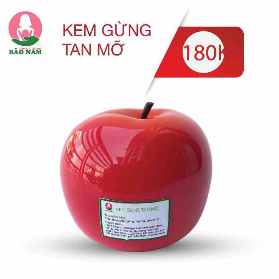 Kem gừng tan mỡ