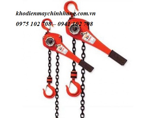 PA LĂNG XÍCH LẮC TAY NITTO 1 TẤN 1.5M