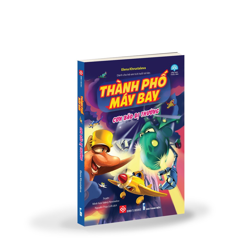 Sách - Thành phố máy bay - Cơn bão dị thường