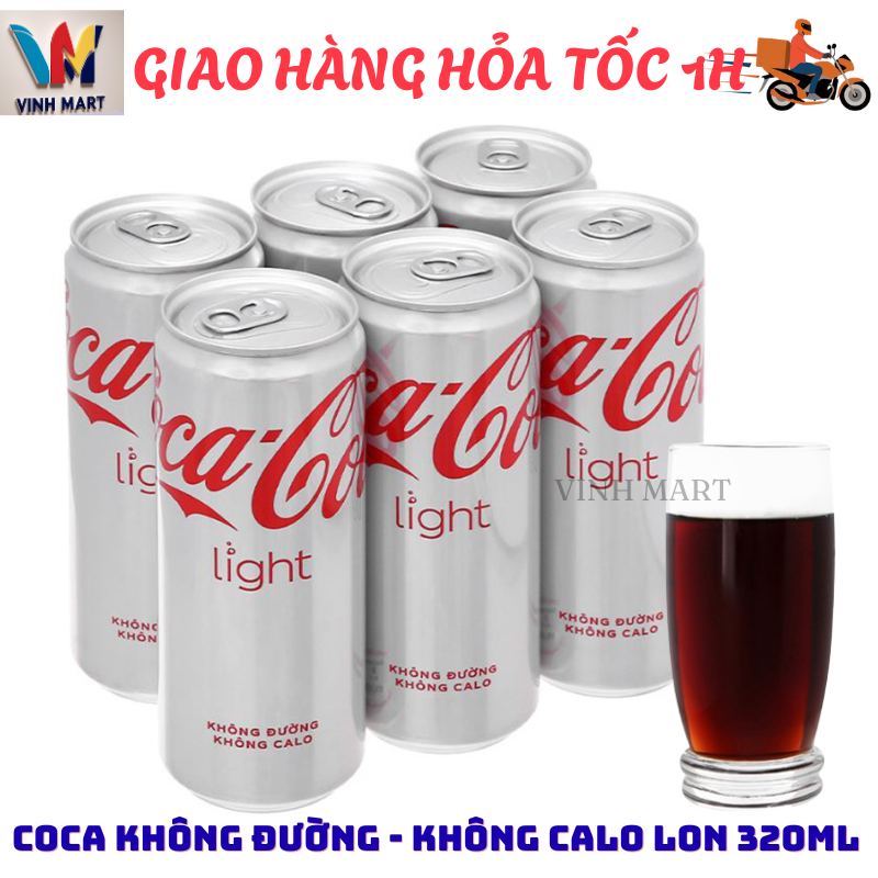  Coca - cola Không Đường 1 Lốc 6 Lon 