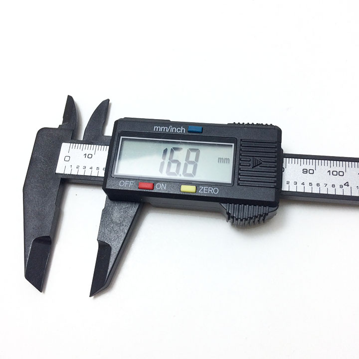 Thước kẹp điện tử sợi carbon 150 mm được sử dụng nhiều trong những ngành sản xuất như: cơ khí, đồ gỗ, đồ nhựa, nhôm kính…