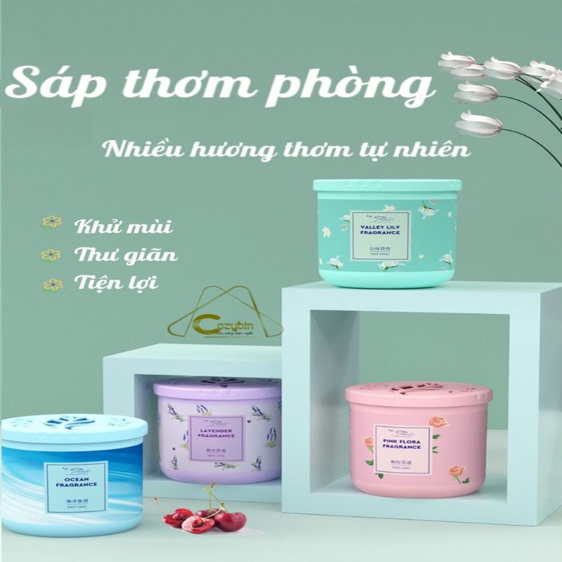Sáp thơm phòng, khử mùi phòng, toilet, hương thơm tự nhiên chính hãng Th-beauty