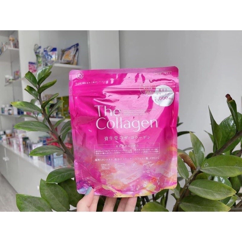 The collagen shiseido dạng bột, dạng viên chuẩn nội địa Nhật Bản