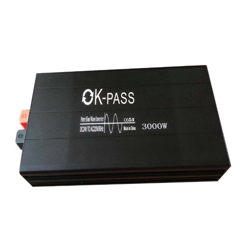 Bộ đổi điện sin chuẩn 3000w 48v sang 220v có màn hình hiển thị - ok pass 48v 3000w