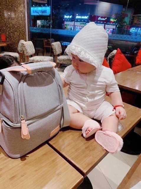 Balo bỉm sữa V-cool cho các mom