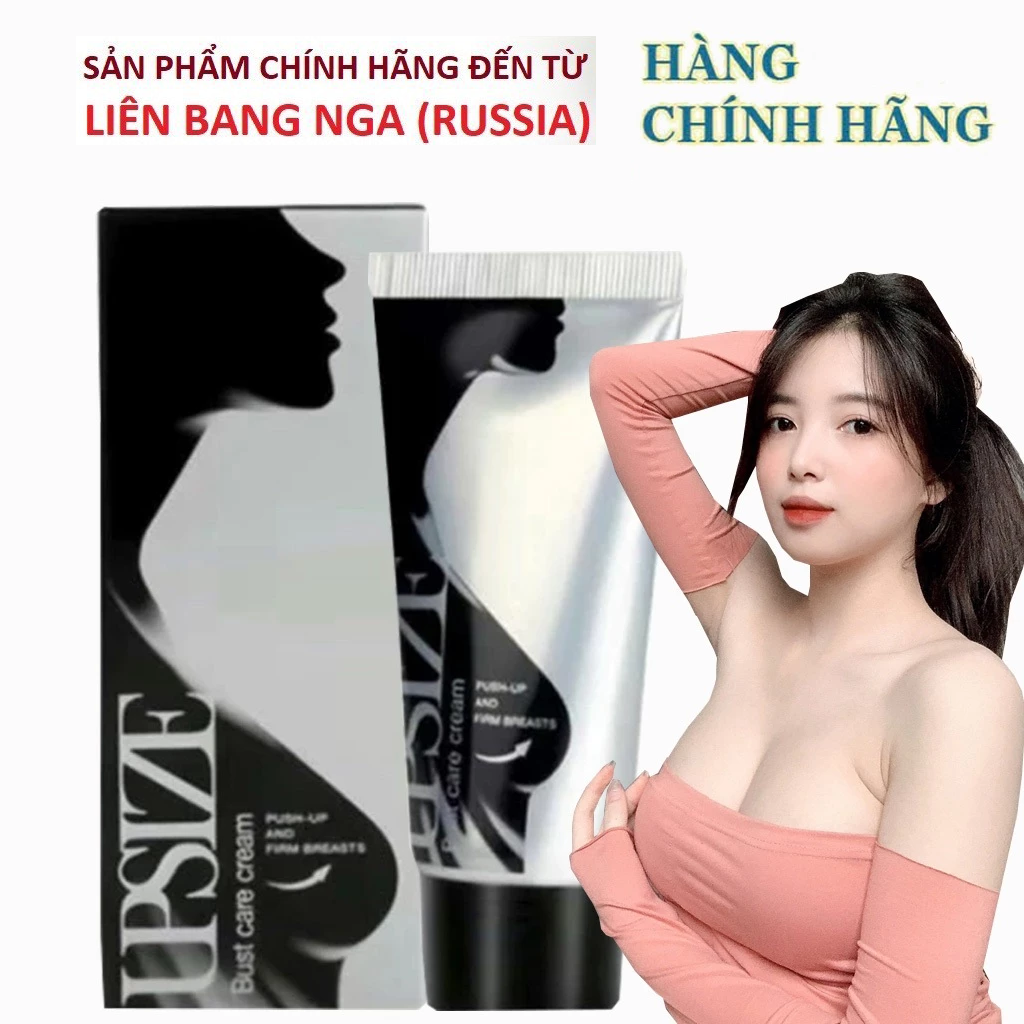 kem tăng vòng 1 upsize chăm sóc ngực nở ngực hiệu quả săn chắc vòng 1 hồng nhũ hoa tăng size vòng Thước ngực Upsize AN TOÀN & HIỆU QUẢ NHANH (Loại mới nhất) 60G