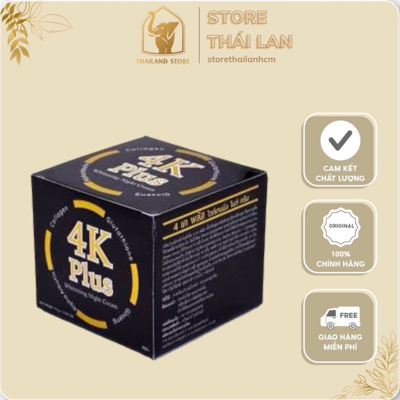 Kem sâm 4k plus thailand