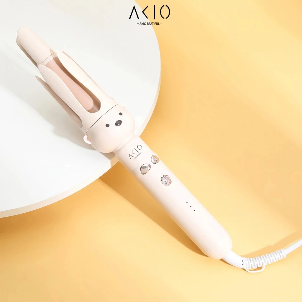 Akio Beauty Automatic Hair Curler Made of Ceramic Material, Curling Diameter 28mm - 2