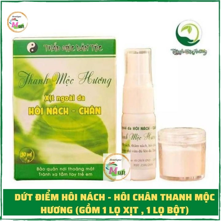 Hôi nách hôi chân Thanh Mộc Hương - mẫu mới