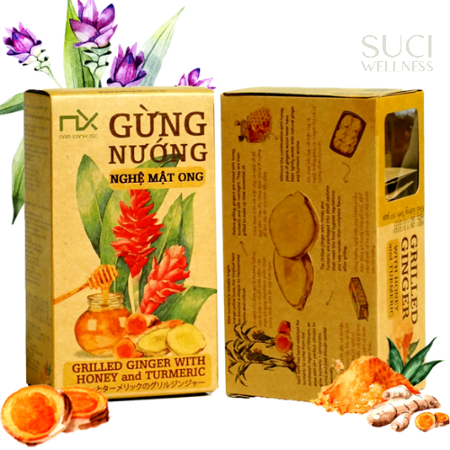 Nam xanh | gừng nướng nghệ mật ong