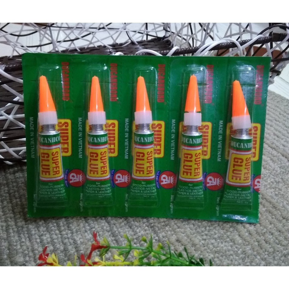 Combo 5 Keo siêu dính đa năng Super Glue