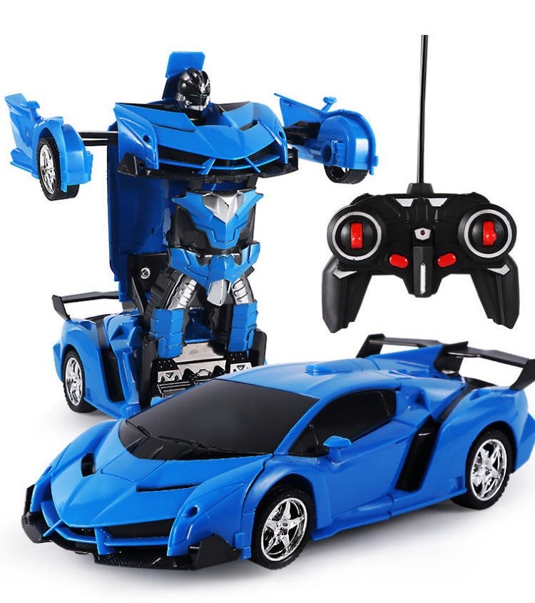 Đồ chơi xe oto điều khiển từ xa – xe ô tô robot biến hình - xe oto biến hình – siêu ngầu