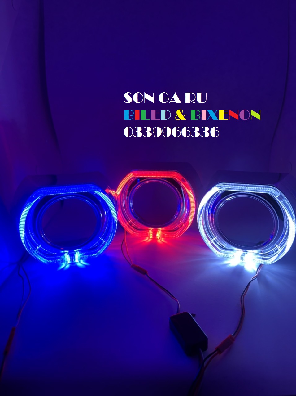 1 Chụp xi + 1 vòng thiên thần angle eye 3 inch hình OVAN