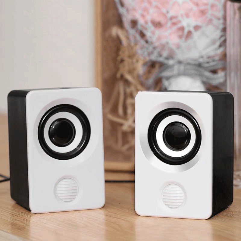 Loa máy tính để bàn âm tần: 100hz - 20khz- loa để bàn mini nhỏ gọn âm thanh vượt trội.