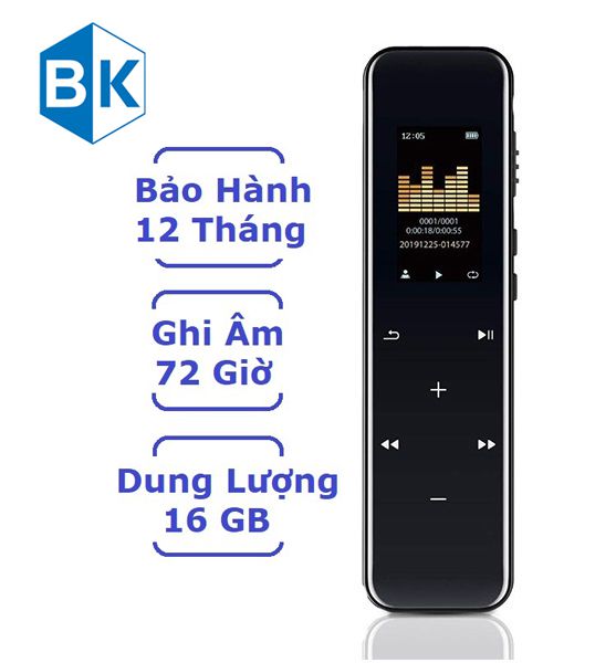 [HCM]Máy ghi âm Chuyên nghiệp JVJ J115 16GB Chính hãng chuyên dụng cho các nhà Báo Phóng viên học tập và giải trí tiện lợi