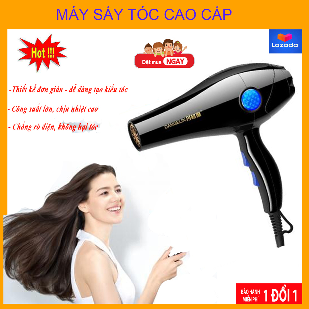 Máy Sấy Tóc, Máy Sấy Tóc Tạo Kiểu, Máy Sấy Tóc Công Suất Lớn, Máy Sấy Tóc Giá Rẻ-Tích hợp hai chế độ sấy nóng và mát, động cơ êm ái, Làm khô  nhanh. GIẢM GIÁ SỐC DUY NHẤT TRONG NGÀY, BH LỖI 1 ĐỔI 1-TẶNG MÓC ĐIỆN THOẠI!!!