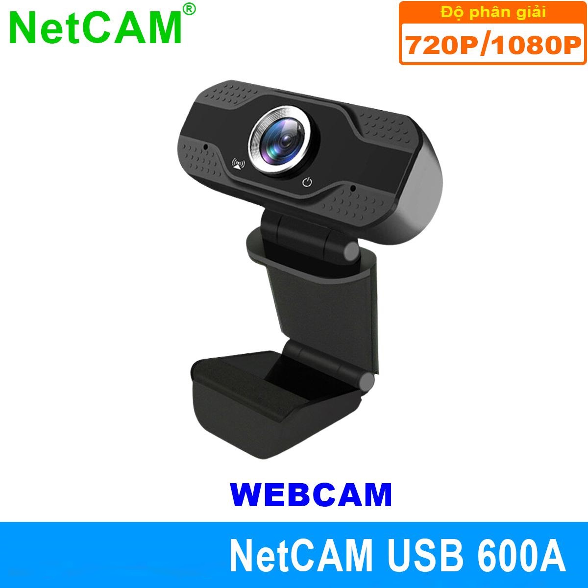 Webcam NetCAM USB 600A, Độ phân giải 720P - Hãng phân phối chính thức