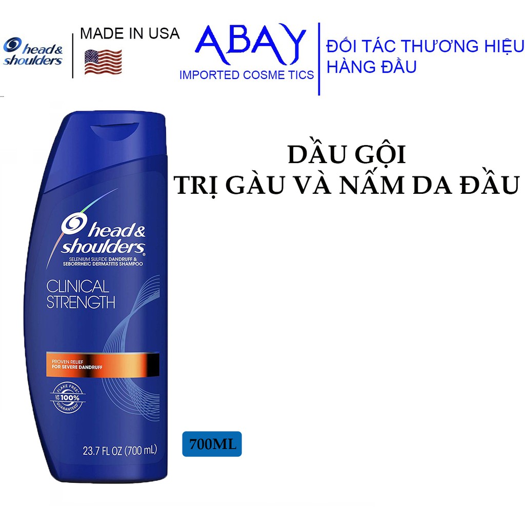 Dầu gội đầu Head&Shoulders Clinical Strength Shampoo 400ml