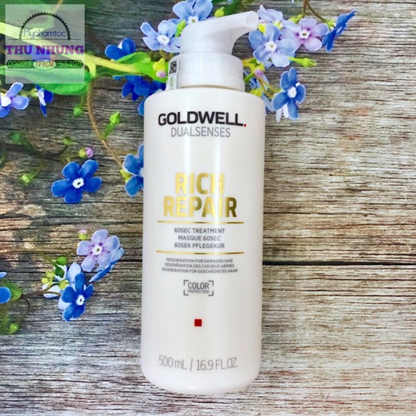 Hấp dầu chữa trị 60s Goldwell Rich Repair 500ml (ĐỨC)