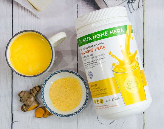 Sữa Nghệ Bổ sung năng lượng thiết yếu, làm lành vết thương Hộp 500g