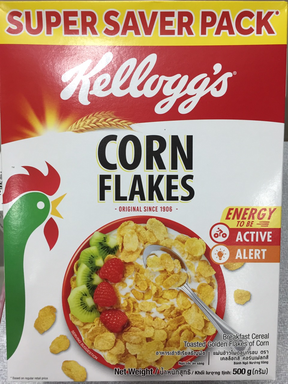 [HCM]ngũ cốc dinh dưỡng Kelloggs CornFlakes 500g