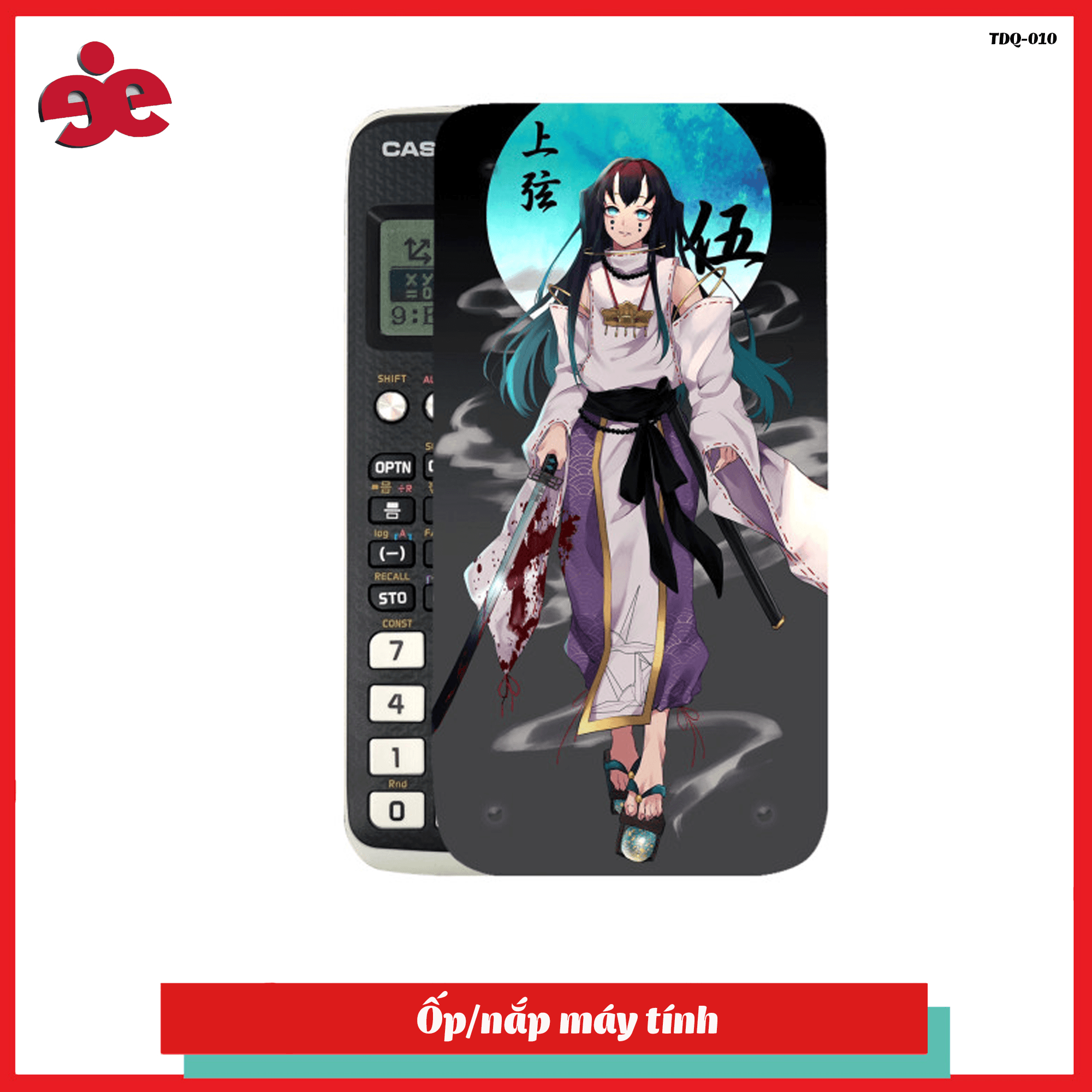 Nắp Máy Tính Casio  570 - TDQ-0014 - NHẬN IN ỐP NẮP THEO YÊU CẦU TDQ-010