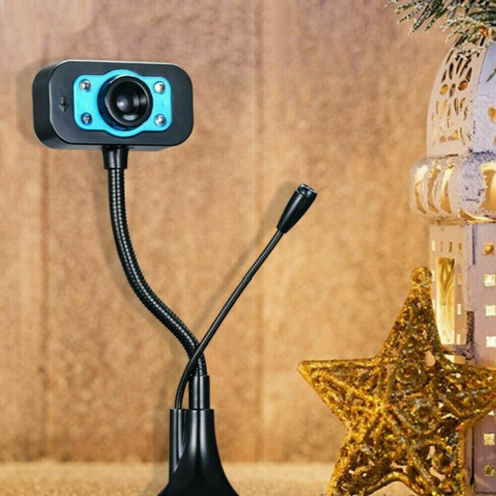 Webcam cho máy tính 720p hd,w02 webcam độ nét cao chân cao có mic có đèn-