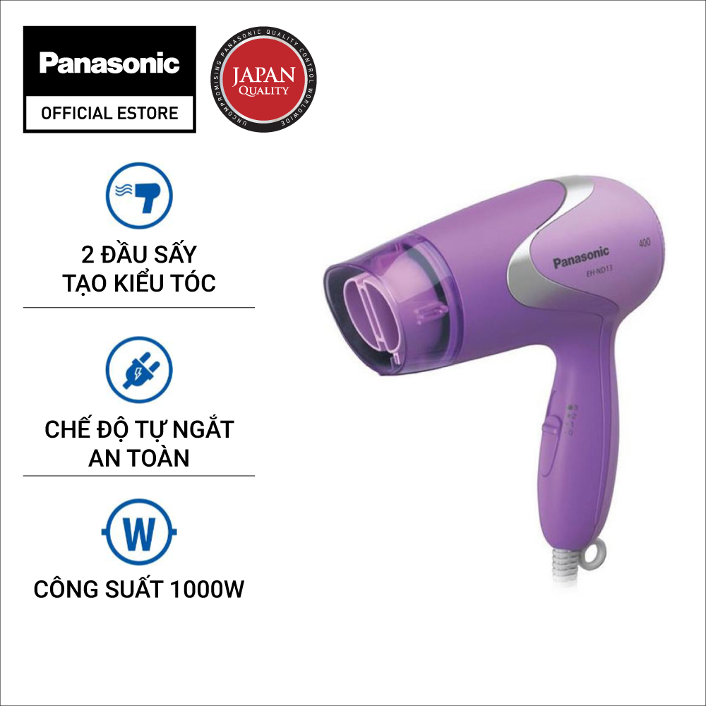 Máy Sấy Tóc Panasonic EHND13V645 Công suất 1000W Bảo Hành 12 tháng