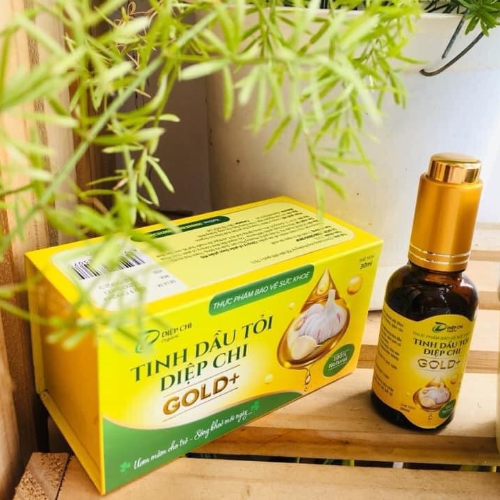 Tinh dầu tỏi diệp chi Gold 30ml hỗ trợ tăng đè kháng cho cả gia đình