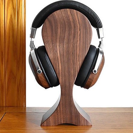 Giá treo tai nghe gỗ tự nhiên Omega cho tai nghe chụp tai full size cỡ lớn