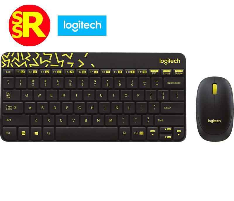 Bộ bàn phím và chuột không dây logitech Mk240 nano