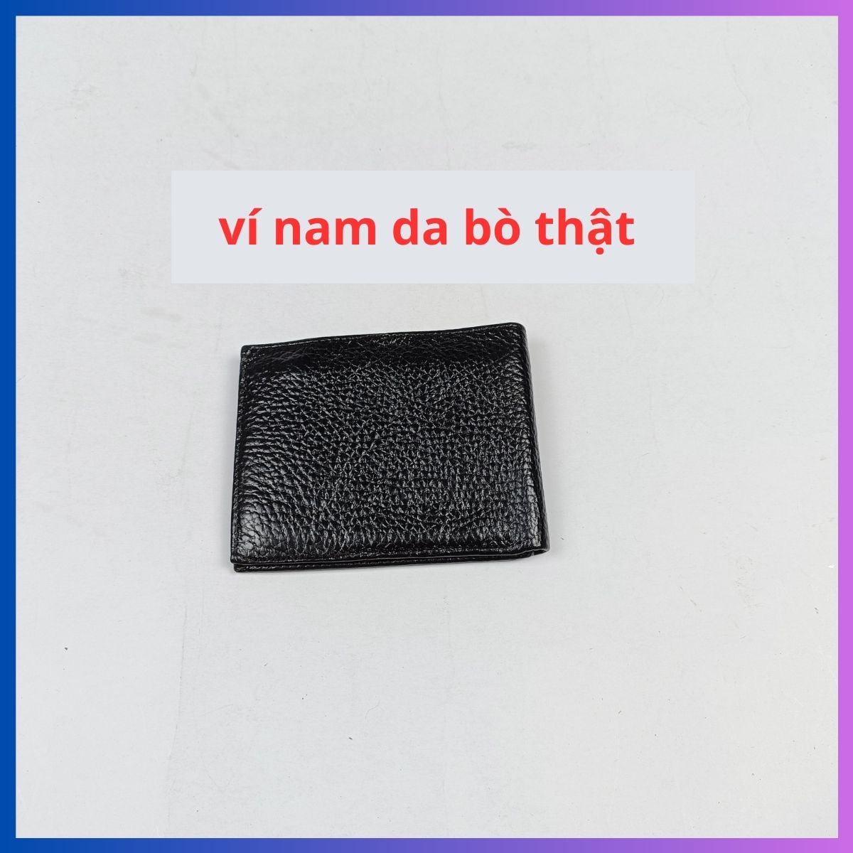Ví nam da bò thật ,ví ngang nam ,bóp nam ngang da bò mềm mại giá rẻ mà chất lượng