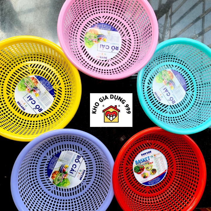 Set 2 rổ rau/ rổ cải duy tân - đủ size 24cm, 28cm, 30cm, 32cm