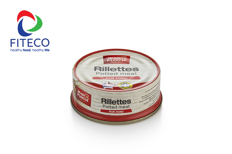 Pate de rillettes 125g - pháp