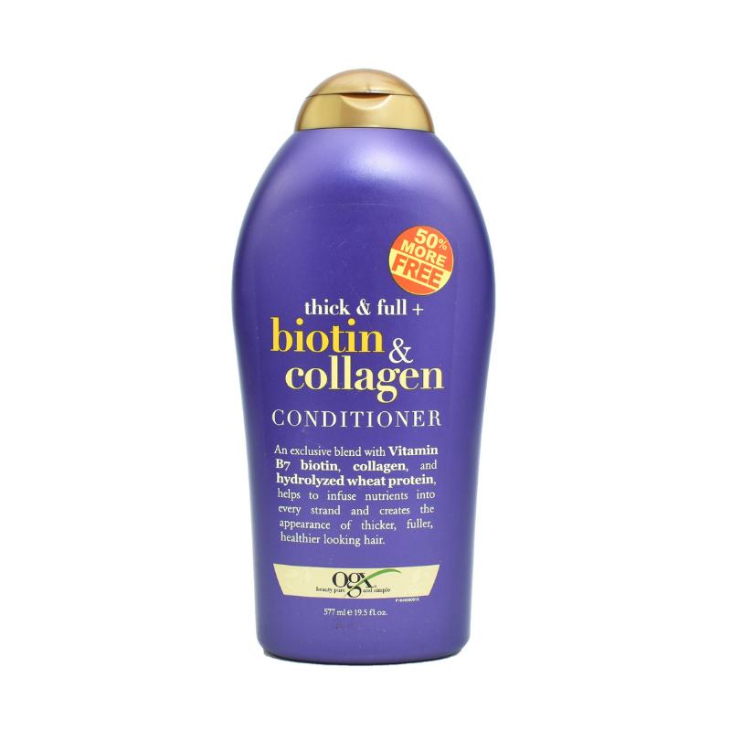 Dầu xả kích thích mọc tóc biotin & collagen ogx 577ml