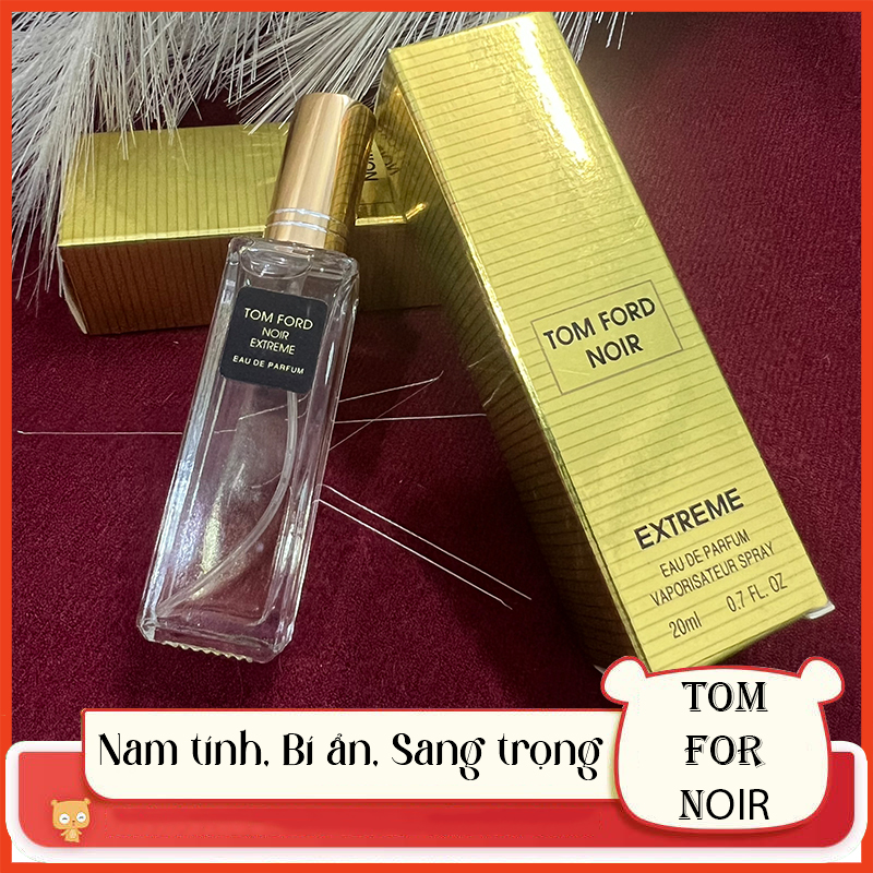 Nước hoa mini nam Tom For Noir chai chiết 20ml