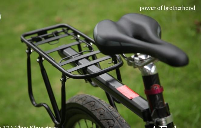 giá thồ hàng giá chở hàng giá đèo hàng sau xe đạp chịu lực thép tháo lắp nhanh