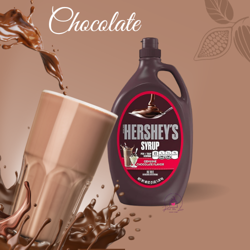 Sốt Socola Hershey s Chocolate Syrup dạng sệt chai 1,36kg