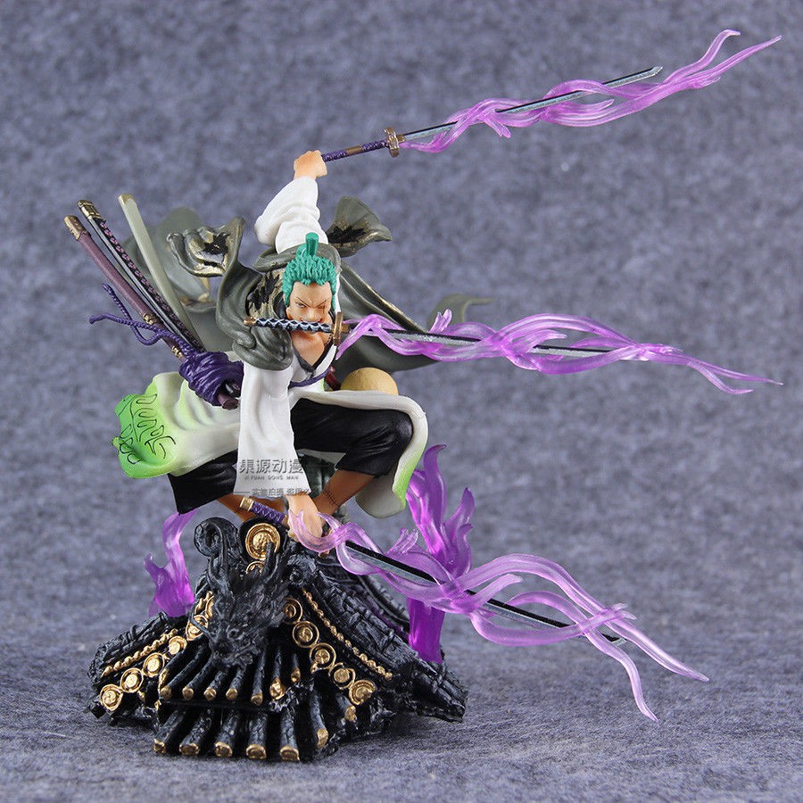 Mô hình figure Roronoa Zoro mái nhà - Có hiệu ứng kiếm haki