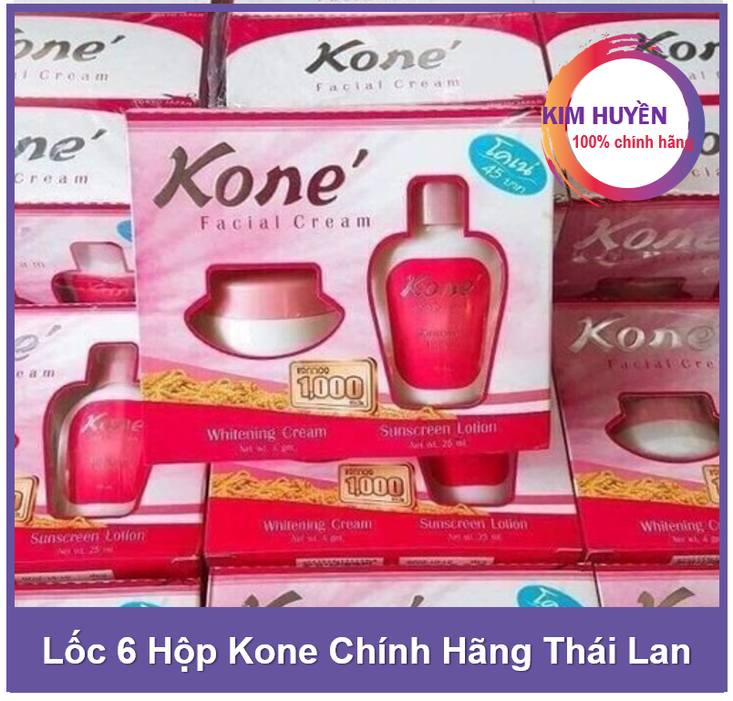 [HCM][MẪU MỚI 2021] 1 lốc 6 hộp kem kone Thái Lan