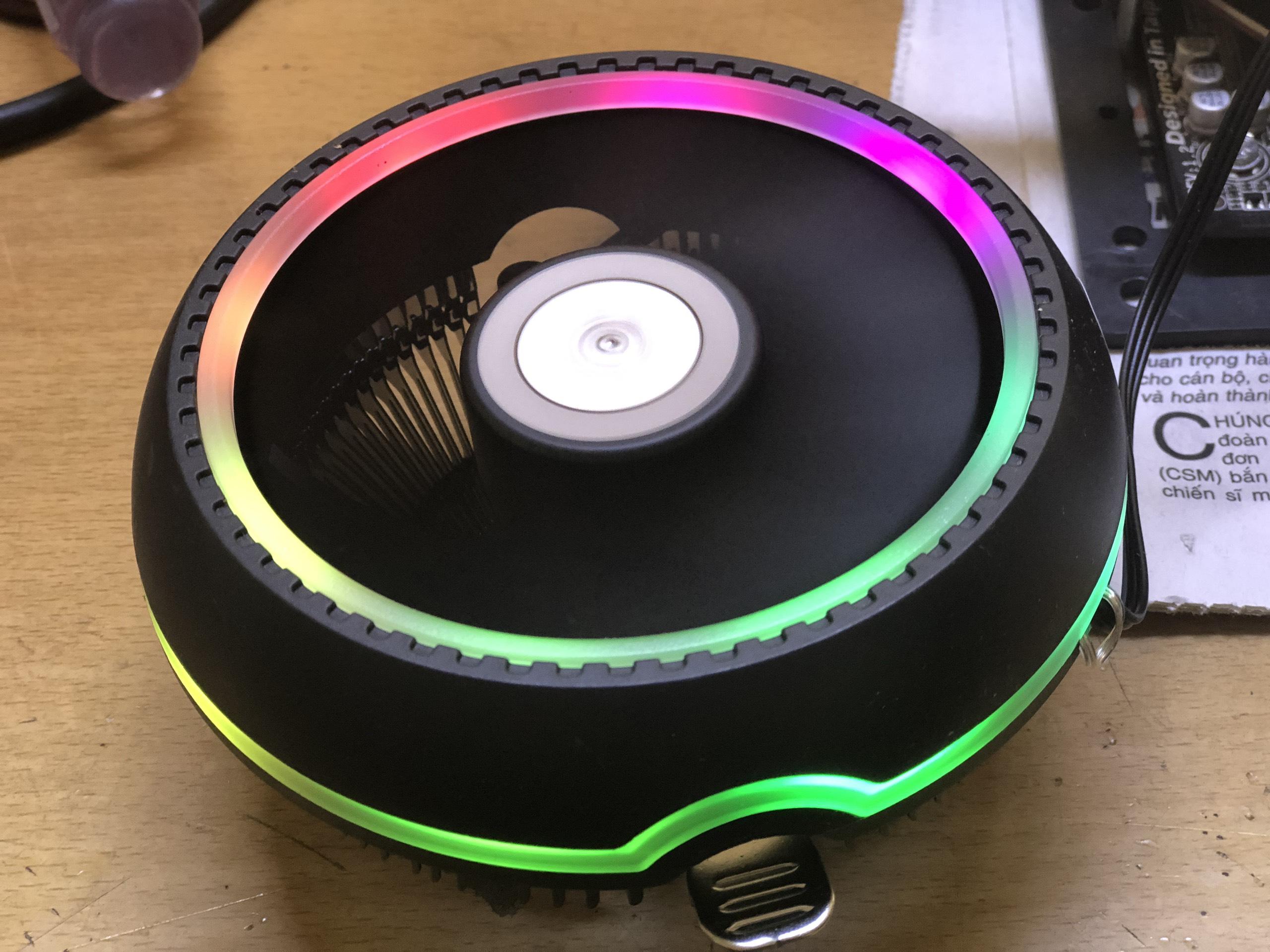 Quạt tản nhiệt CPU Cooler HF-790 LED RGB -CPU9