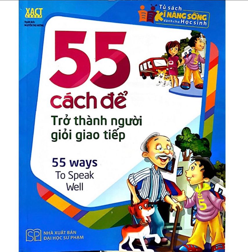 Sách - 55 cách để trở thành người giỏi giao tiếp