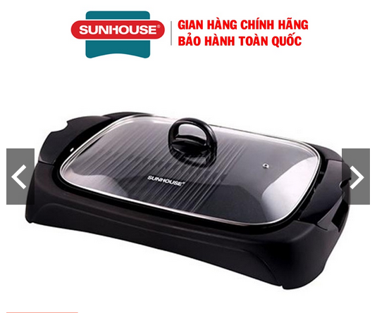 Bếp nướng điện Sunhouse SHD4602