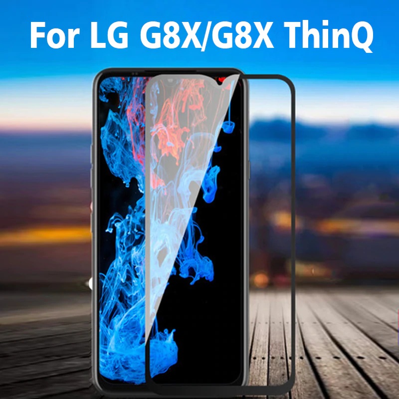 Lg g8x / lg v50s cường lực full viền đen