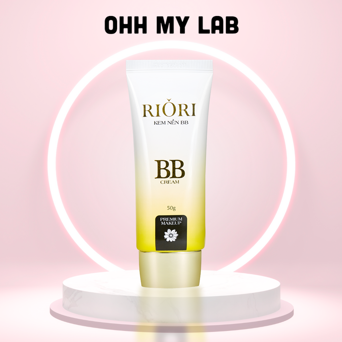 Kem nền miracle bb cream riori che khuyết điểm chống nước 50g