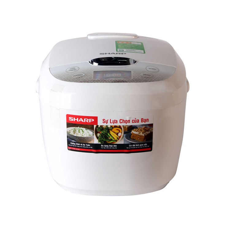 Nồi cơm điện tử sharp ks-com186ev-gl