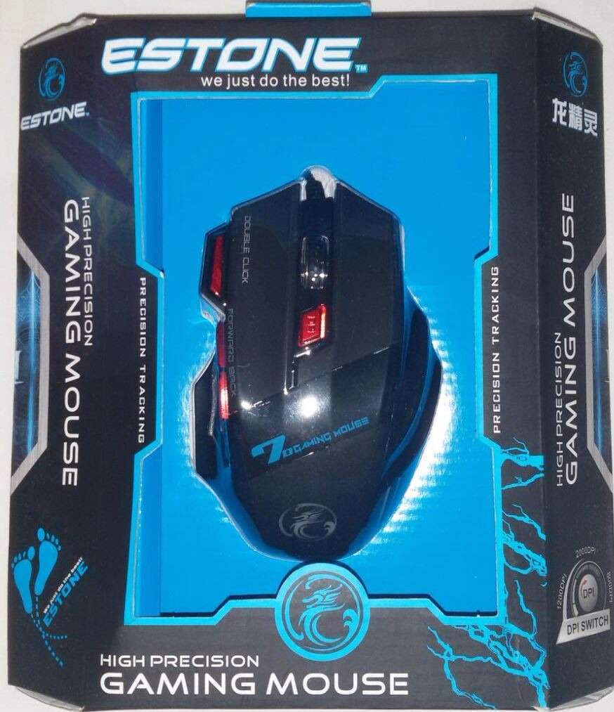 Chuột game Estone X7 dành cho game thủ siêu bền 4 triệu click Ladano