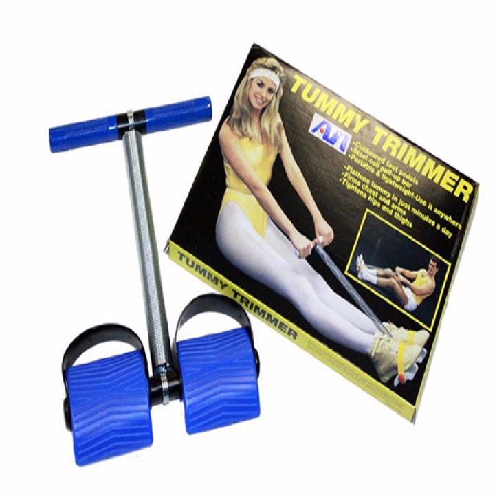 Dụng cụ tập gym ngay tại nhà Dây kéo lò xo Tummy Trimmer, Tiết kiệm thời gian đến phòng tập Rèn luyện sức khỏe mọi lúc mọi nơi- Tặng Kèm Đĩa Xoay Eo ( Giám Giá Lên Đến 50% )