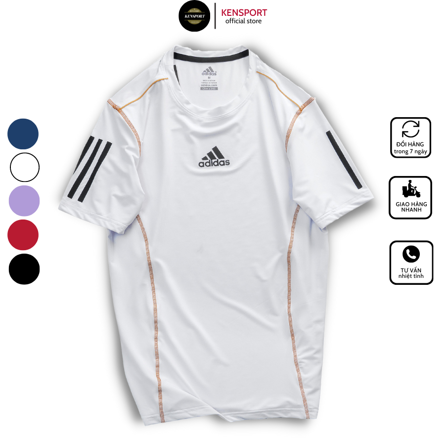 Áo thun nam thể thao, áo phông cổ tròn A40 chất thun lạnh co giãn 4 chiều thoáng mát màu sắc bắt mắt dễ dàng lựa chọn